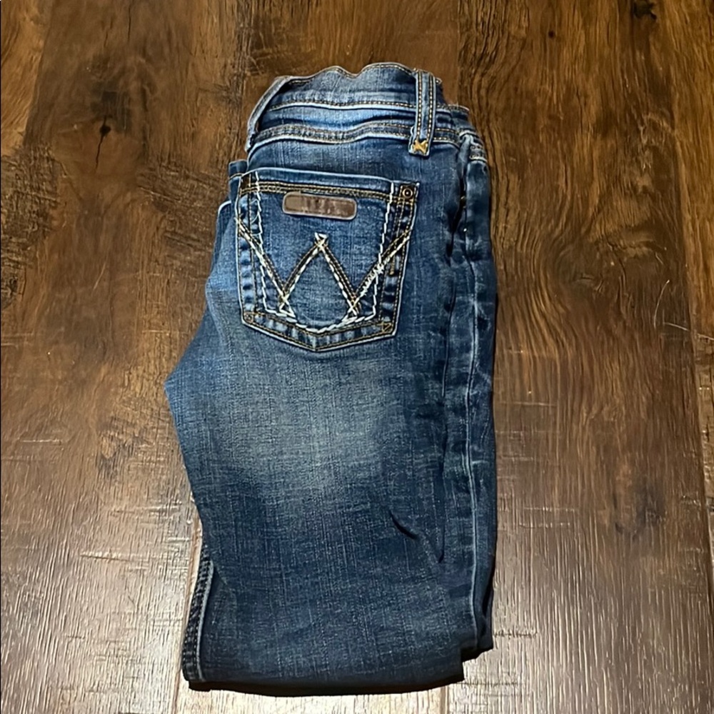 Wrangler girls 7 regular jeans